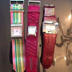 3 Anne Klein watches